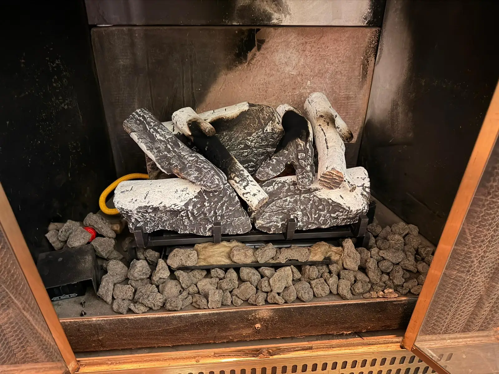 gas chimney after repair