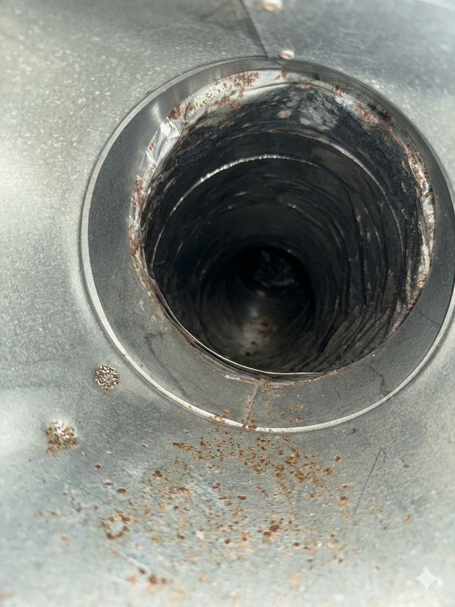 air duct after
