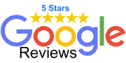Google logo 5 star review